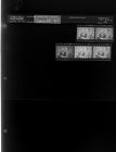 Two men looking at document (5 Negatives) (March 25, 1964) [Sleeve 86, Folder c, Box 32]